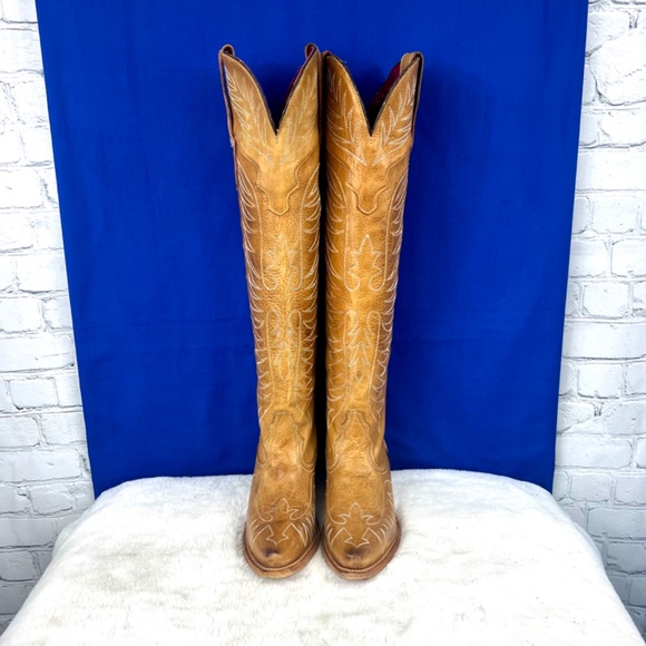 🚫🚫🚫SOLD! •|•FREEBIRD🦅BY STEVEN•| MISTY($495) TALL Snip Toe Western Boots - Picture 4 of 16